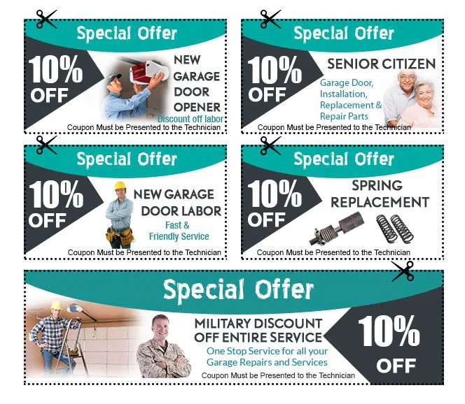 Garage Door Mobile Service Repair Denver, CO 303-732-8439 - Coupon-set-9